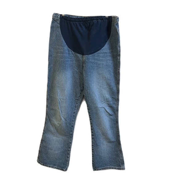 Motherhood Maternity Straight Leg Jeans Large - Picture 1 of 3